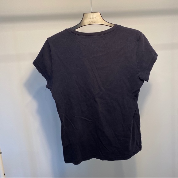 *TOMMY HILFIGER* Classic Navy Blue Tee Shirt - Picture 5 of 5